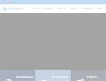 Tablet Screenshot of emre-makina.com